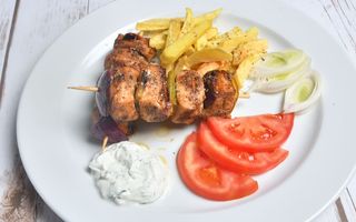 Souvlaki de pui