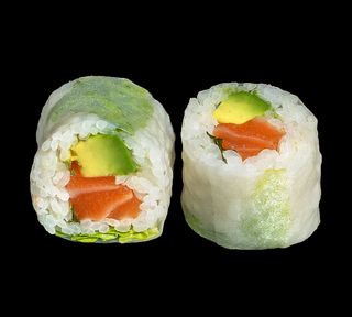 Salmon Summer Rolls