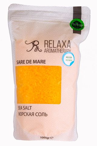 Sare de baie cu ulei eteric de melisa