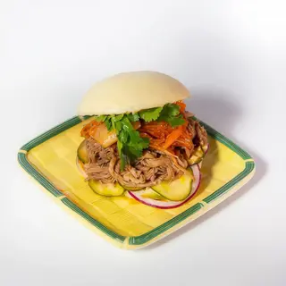 KIMCHI PULLED PORK BAO