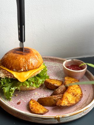 Чікен бургер дабл чиз (400г)