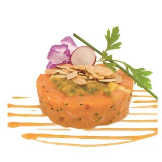 Tartare speciale salmone