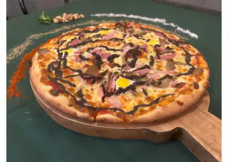 PIZZA TARTUFFO E QUAGLIA