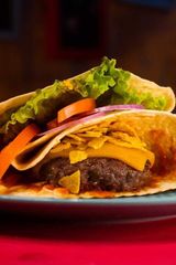 კლასიკური ჰამბურგესა ცხარე