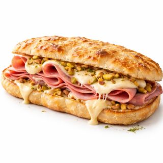 Panino con mortadella