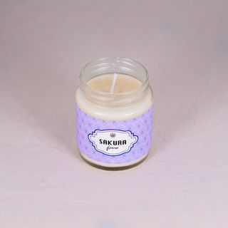 Sakura Flower Candle