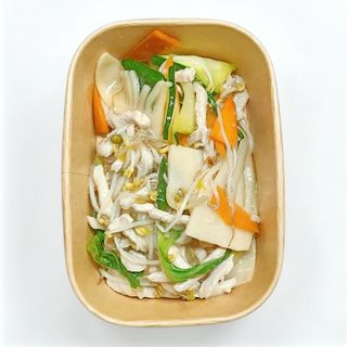 87. Maiale con verdure miste