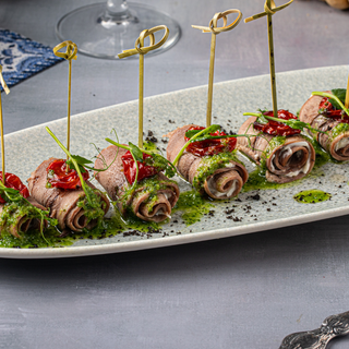 Рулетики из языка