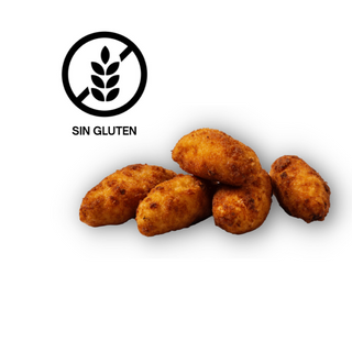6 Croquetas Calamar en su tinta sin gluten