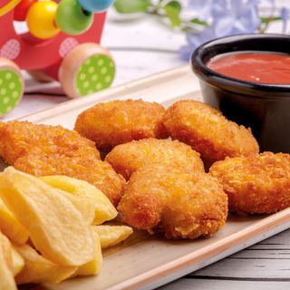 Nuggets  con patatas
