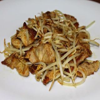 Ternera Con Brotes De Soja