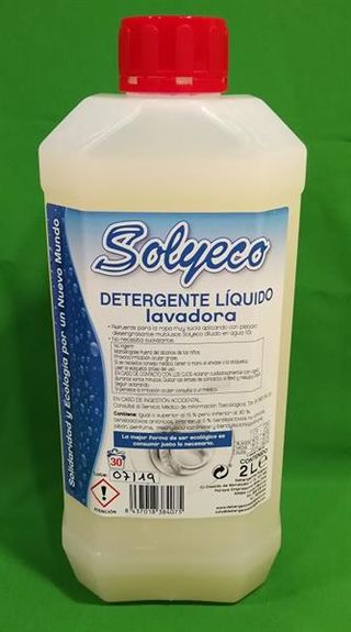 Detergente Liquido Lavadora Solyeco 2L
