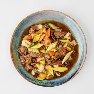 Ternera Con Salsa De Ostras