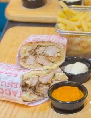 Tacos poulet + Coca Cola 33cl