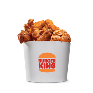 Cubo Chili Cheese Bites (6 Uds.) + King Nuggets (6 Uds.) + Alitas (4 Uds.)