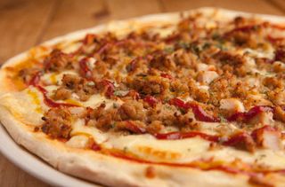 Mince meat Pizza