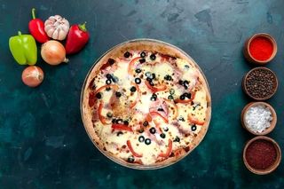 Pizza Prosciutto Cotto e Funghi Ø32cm