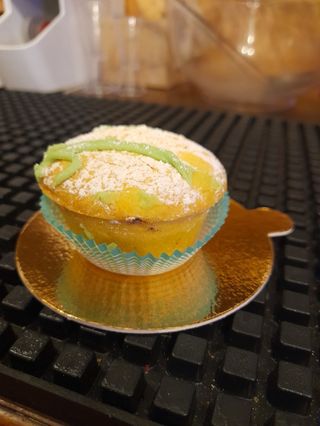 Bocconotto con crema al pistacchio