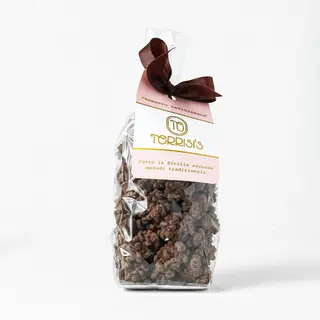 Chicchi di fichi ricoperti di ciocc. extra fondente 70% 200 g 