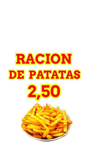 Ración De Patatas