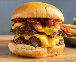 Kefta doble burger menu