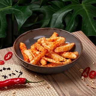 Картопля фрі з чилі пудрою (150г)