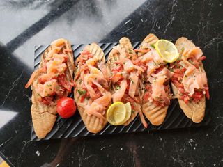 Salmone bruskete 170 gr