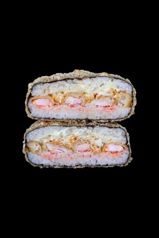 Суші бургер з креветкою (330г)