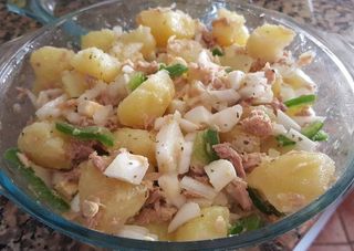 Patatas Aliñadas (Ración)