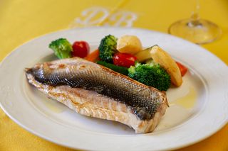Lubina a la plancha