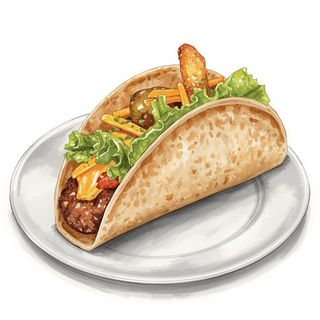 Smash Burger Taco