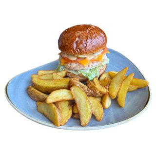 Курячий бургер  