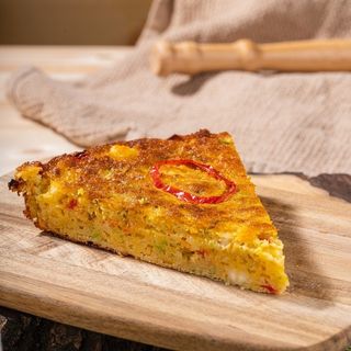 Зеленчуков огретен без брашно - 1 парче