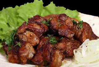 Шашлык из филе баранины