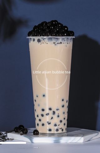 Black bubble tea 原味奶茶