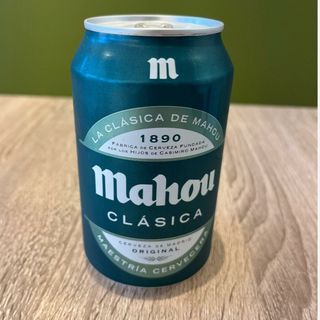 Mahou  verde lata 33cl