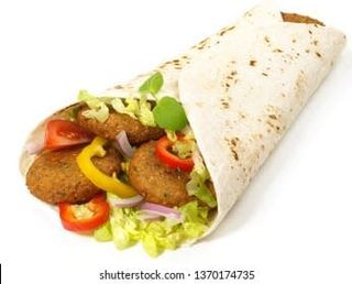 Menú Durum Rollo De Falafel