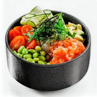 Poke cu somon