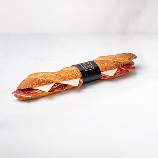 Flauta De Jamón 3 Estrellas  Con Queso Semi