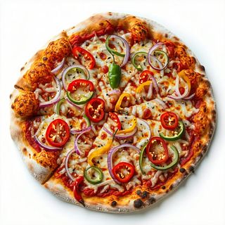 Pizza indiana - pizza rossa