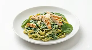 Špinat pasta