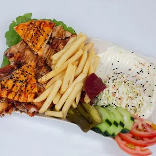 Plat Chawarma Poulet