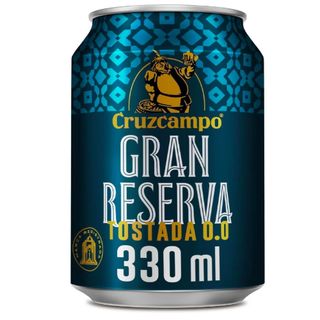 Cerveza Cruzcampo tostada 0,0 (330 ml.)
