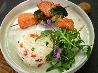 Шашличок з лососем (250g)