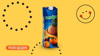 Сік мультивітамін Sandora 0,95 л