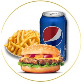 Menú Hamburguesa De Pollo