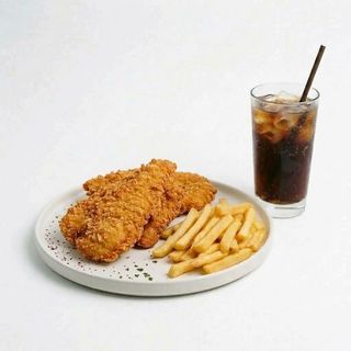 Menú Pollo Empanado