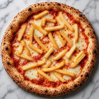 Pizza Patatine e kebab