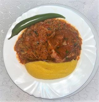 Varza cu ciolan afumat