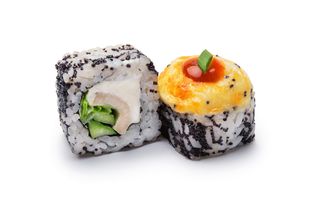 Запеченный ролл с курицей (8 шт.)